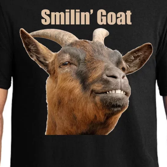 Smiling Goat Funny Pajama Set