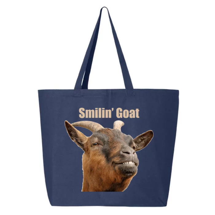 Smiling Goat Funny 25L Jumbo Tote