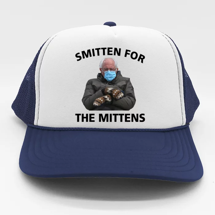 Smitten For The Mittens Bernie Sanders Trucker Hat