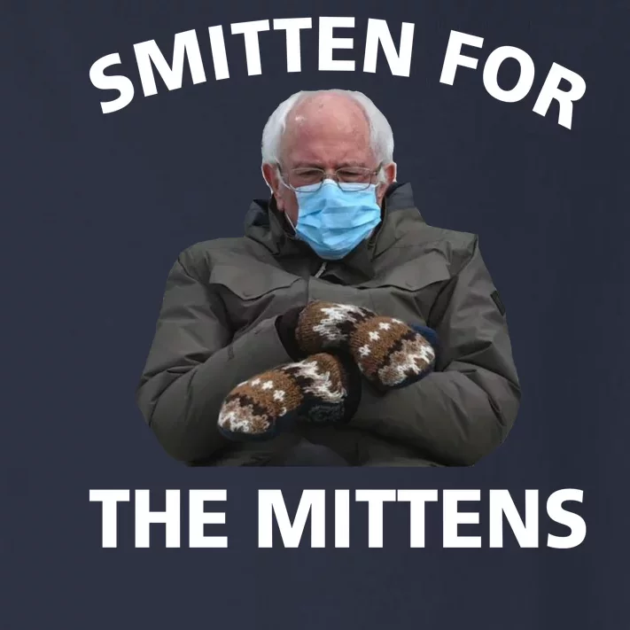 Smitten For The Mittens Bernie Sanders Toddler Long Sleeve Shirt