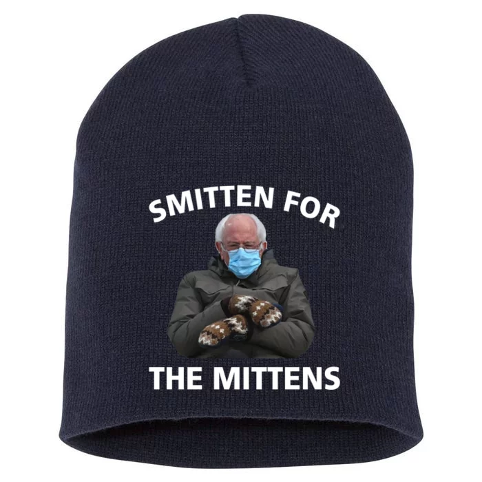 Smitten For The Mittens Bernie Sanders Short Acrylic Beanie