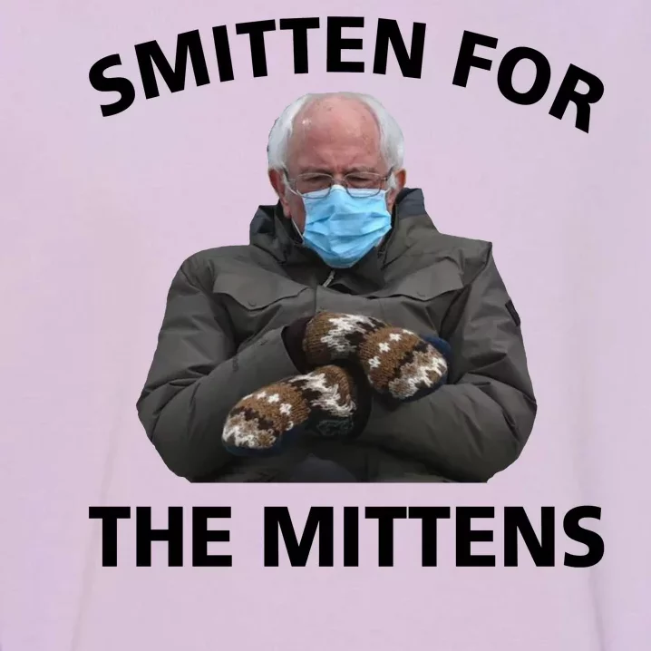 Smitten For The Mittens Bernie Sanders Garment-Dyed Sweatshirt