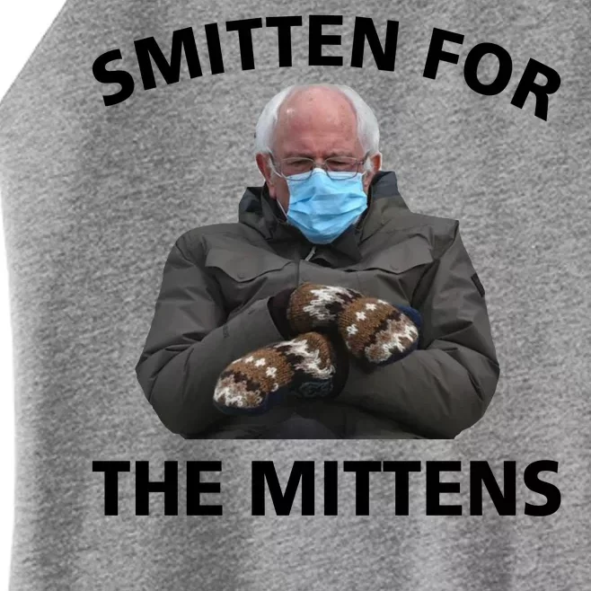 Smitten For The Mittens Bernie Sanders Women’s Perfect Tri Rocker Tank