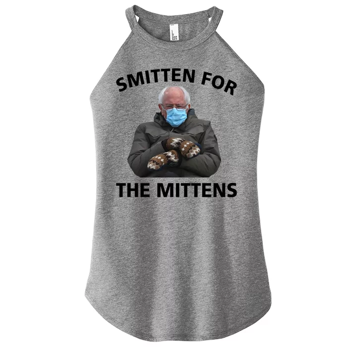 Smitten For The Mittens Bernie Sanders Women’s Perfect Tri Rocker Tank