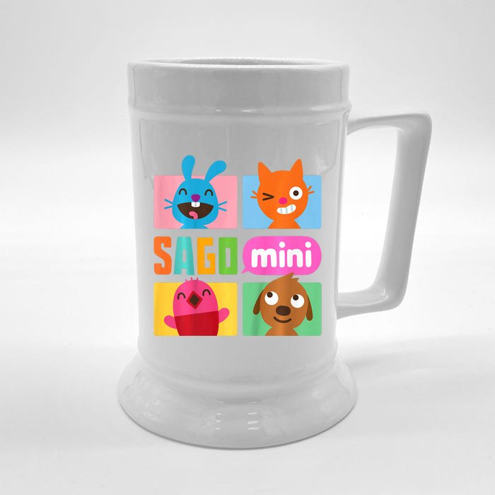 Sago Mini Jack Jinja Robin And Harvey Grid Front & Back Beer Stein