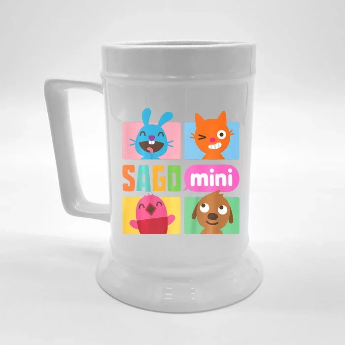 Sago Mini Jack Jinja Robin And Harvey Grid Front & Back Beer Stein