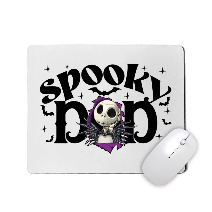 Spooky Mom Jack Skellington Nightmare Halloween Matching Family Spooky Mousepad