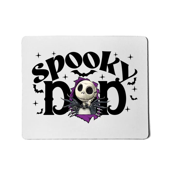 Spooky Mom Jack Skellington Nightmare Halloween Matching Family Spooky Mousepad