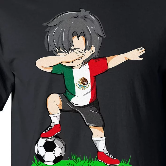 Soccer Mexico Jersey Mexican Flag Football Tall T-Shirt