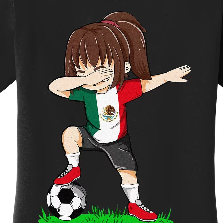 Soccer Mexico Jersey Mexican Flag Football Women's T-Shirt