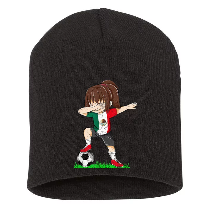 Soccer Mexico Jersey Mexican Flag Football Dab Short Acrylic Beanie