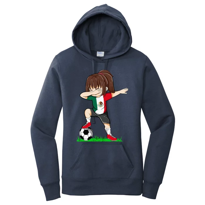 Soccer Mexico Jersey Mexican Flag Women's Pullover Hoodie