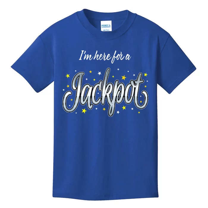 Slot Machine Jackpot Casino Gambling Kids T-Shirt