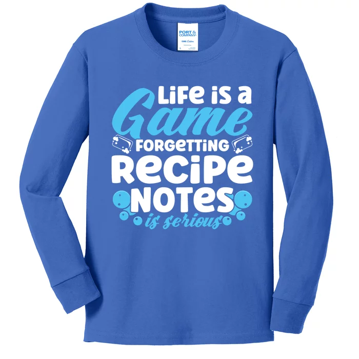 Soap Making Lovers Life Is A Game Recipe Notes Soap Maker Gift Kids Long Sleeve Shirt