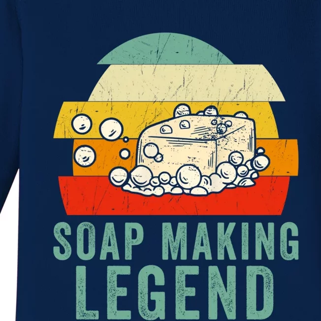 Soap Making Legend Soap Maker Gift Baby Long Sleeve Bodysuit