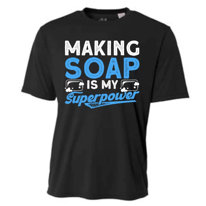 Soap Making Lovers Soap Maker Gift Cooling Performance Crew T-Shirt