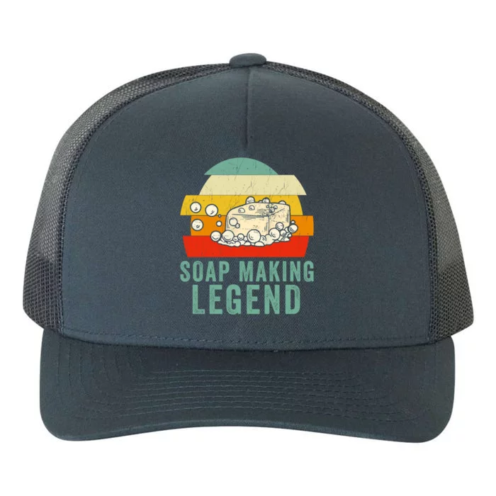 Soap Making Legend Soap Maker Gift Yupoong Adult 5-Panel Trucker Hat