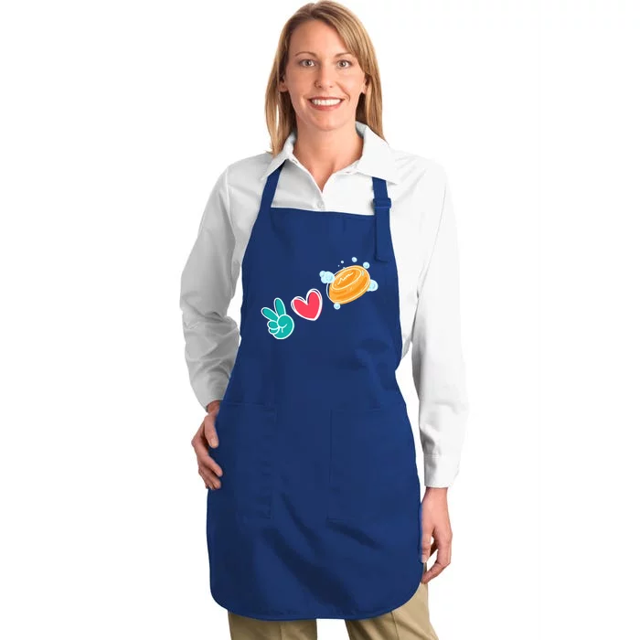 Soap Making Love I Soap Maker Lye Hygiene Gift Full-Length Apron With Pocket