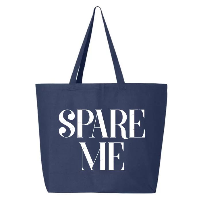 Spare Me Reality TV Show Meme 25L Jumbo Tote