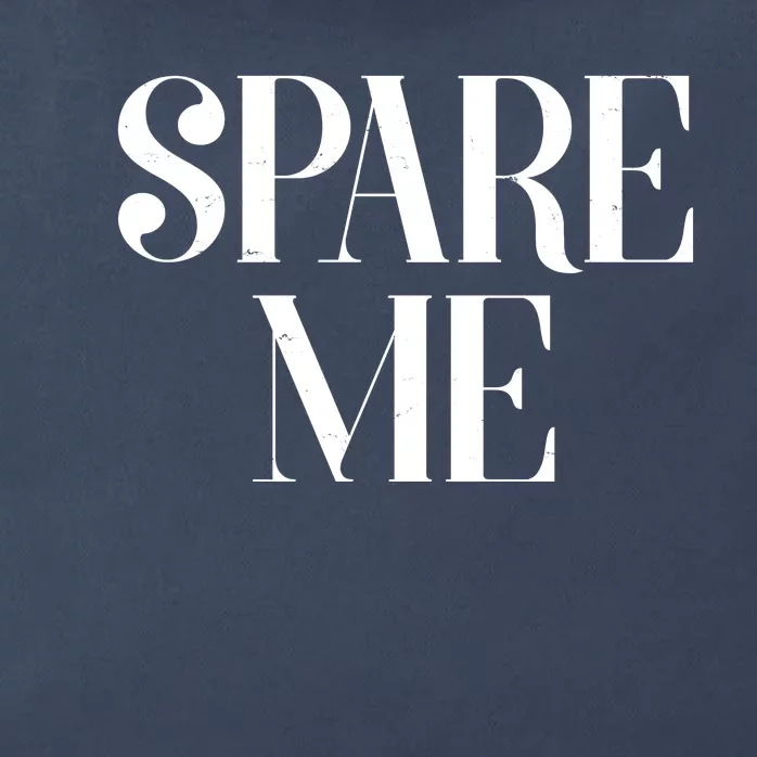 Spare Me Reality TV Show Meme Zip Tote Bag