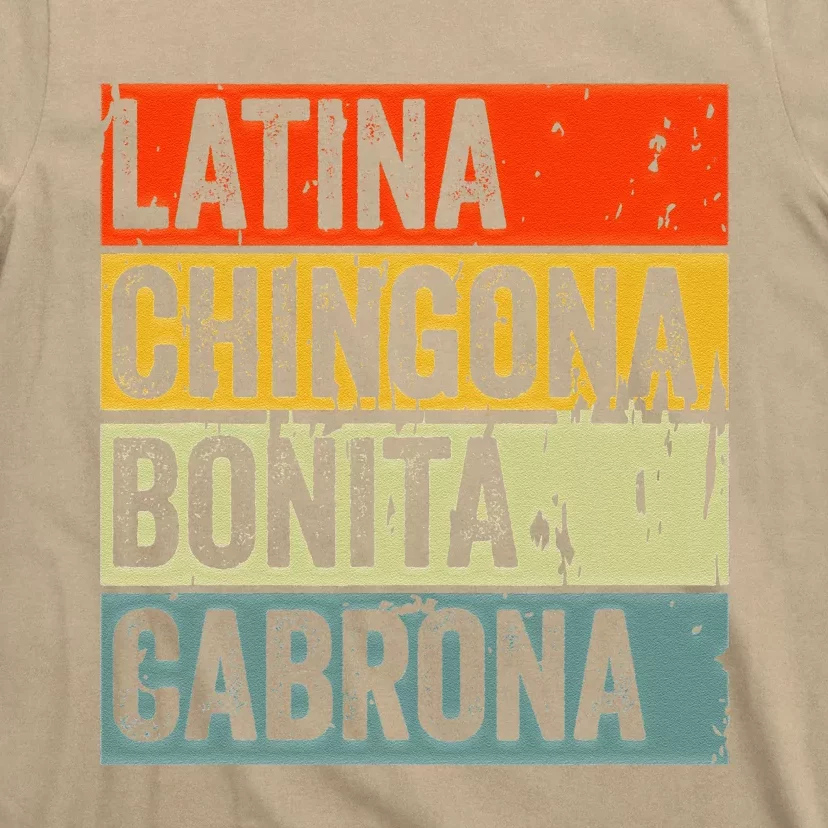 Soy Mujer Latina Chingona Bonita Cabrona Latino Women Pride T-Shirt