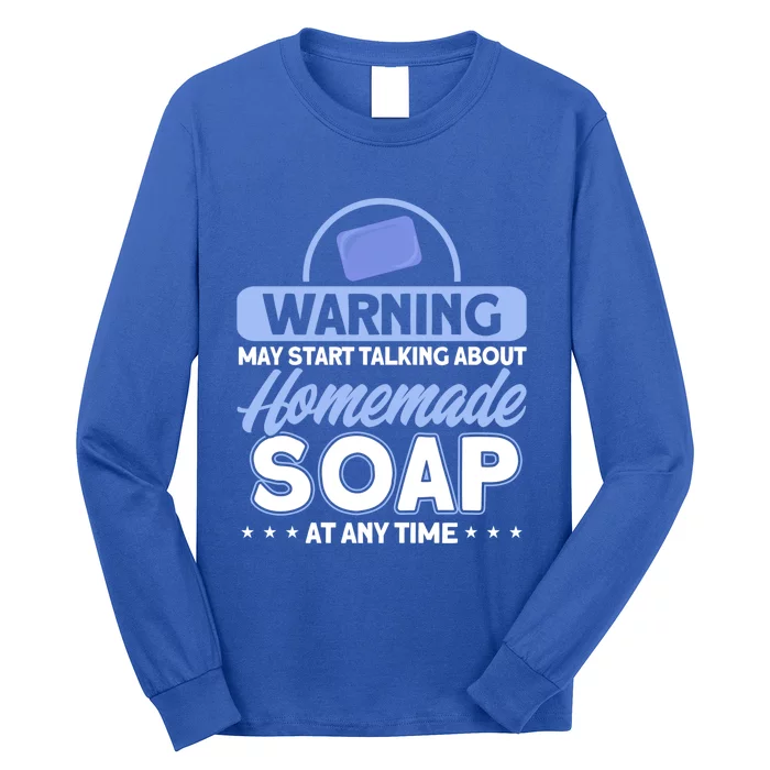 Soap Making Lovers Homemade Soap Maker Gift Long Sleeve Shirt