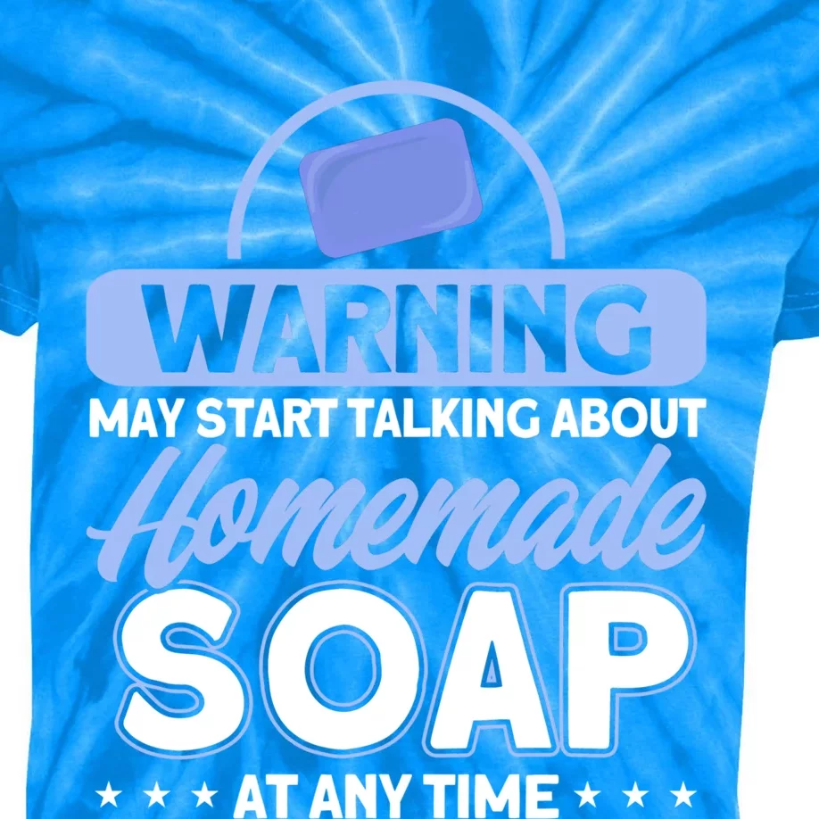 Soap Making Lovers Homemade Soap Maker Gift Kids Tie-Dye T-Shirt