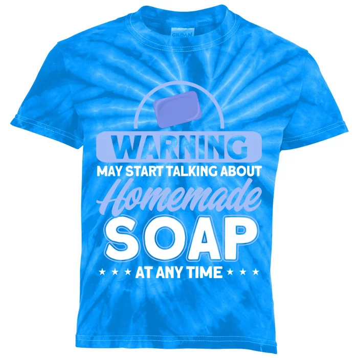 Soap Making Lovers Homemade Soap Maker Gift Kids Tie-Dye T-Shirt