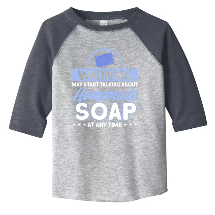 Soap Making Lovers Homemade Soap Maker Gift Toddler Fine Jersey T-Shirt