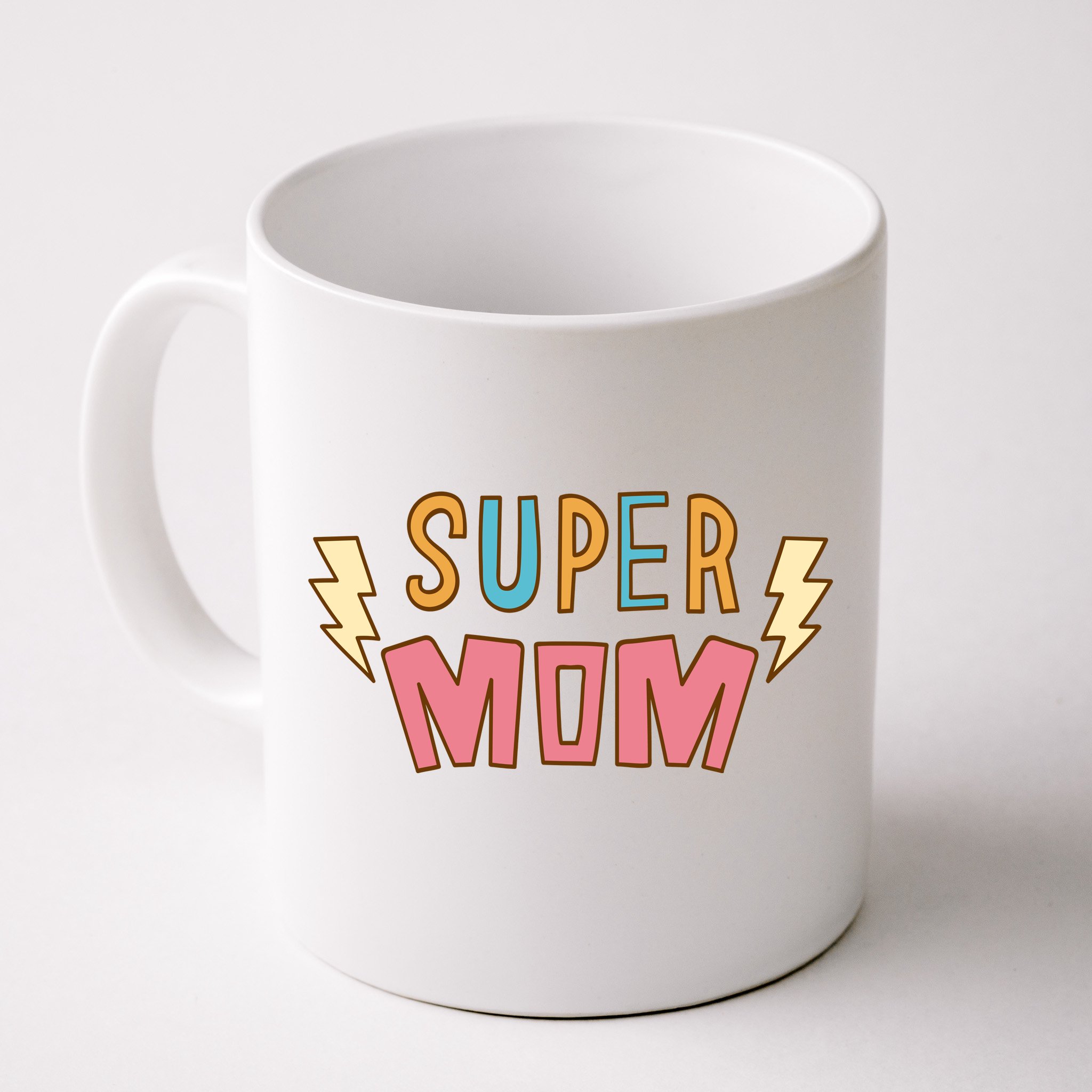 Super Mom Mug - Ceramic Coffee Gift Cup