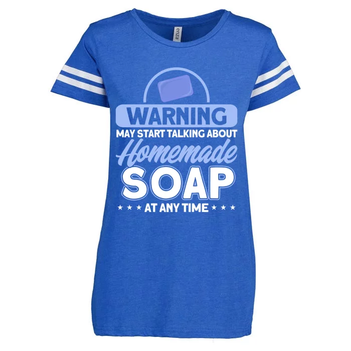 Soap Making Lovers Homemade Soap Maker Gift Enza Ladies Jersey Football T-Shirt