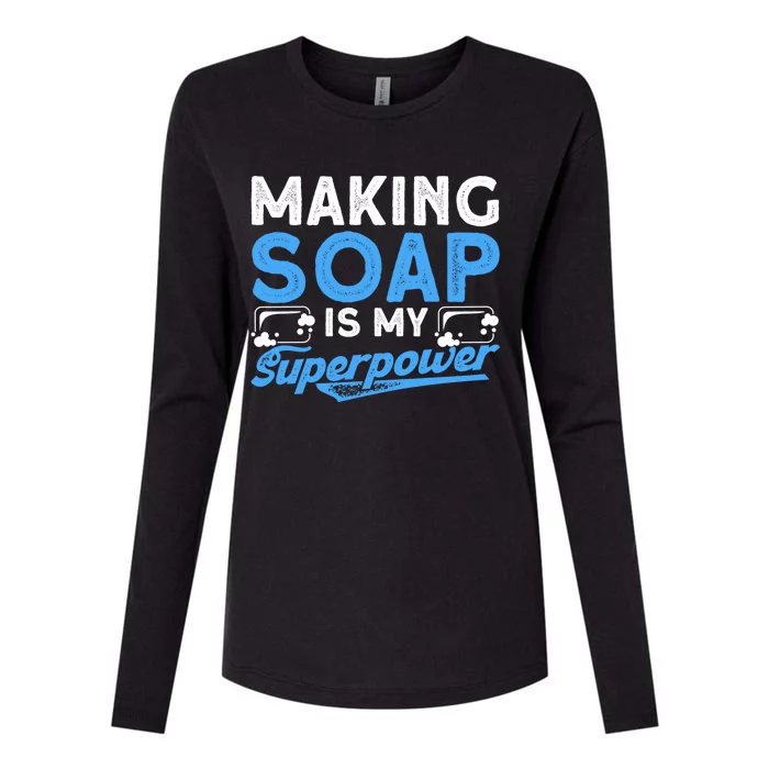 Soap Making Lovers Soap Maker Gift Womens Cotton Relaxed Long Sleeve T-Shirt