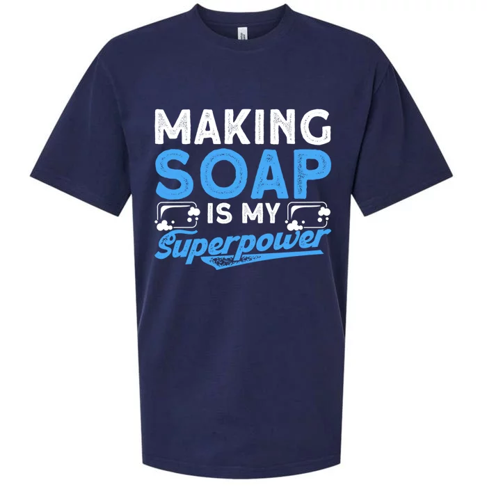 Soap Making Lovers Soap Maker Gift Sueded Cloud Jersey T-Shirt