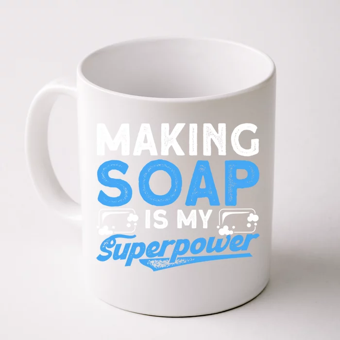 Soap Making Lovers Soap Maker Cute Gift Front & Back Coffee Mug