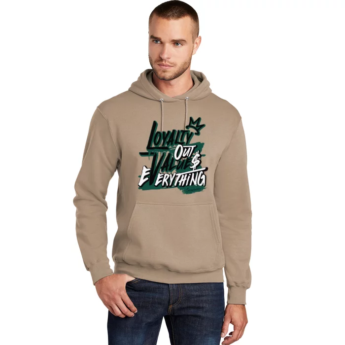 Streetwear Money Loser Lover Matching Oxidized Green 4s Hoodie