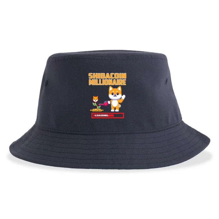 Shibacoin Millionaire Loading Sustainable Bucket Hat