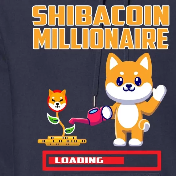 Shibacoin Millionaire Loading Premium Hoodie