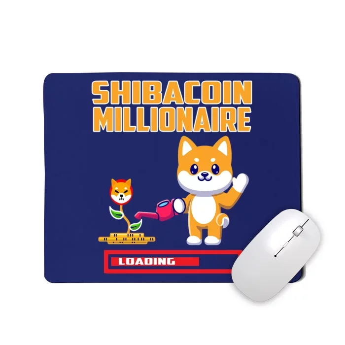 Shibacoin Millionaire Loading Mousepad