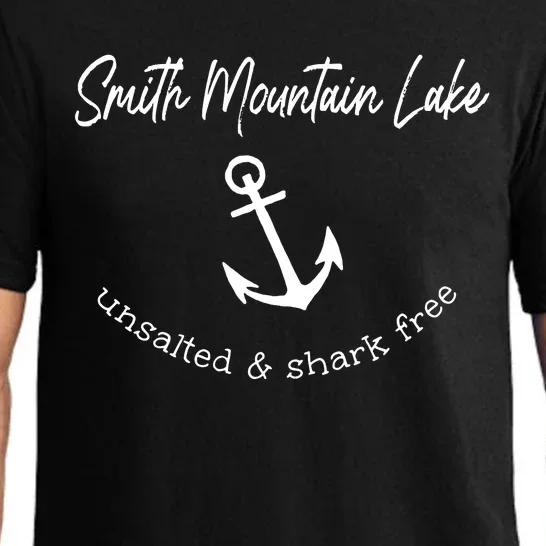 Smith Mountain Lake VA My Happy Place Gift Boating Fishing Pajama Set