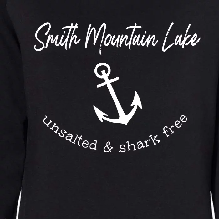 Smith Mountain Lake VA My Happy Place Gift Boating Fishing Womens California Wash Sweatshirt