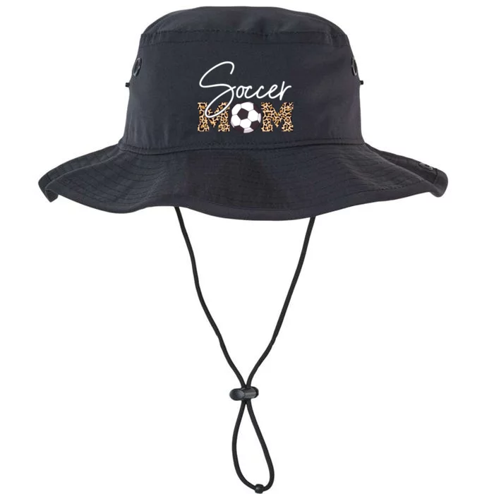 Soccer Mom Leopard Print Ball Gift Legacy Cool Fit Booney Bucket Hat