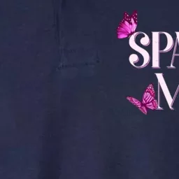 Spare Me Leah Reality Show Meme Butterflies Softstyle Adult Sport Polo