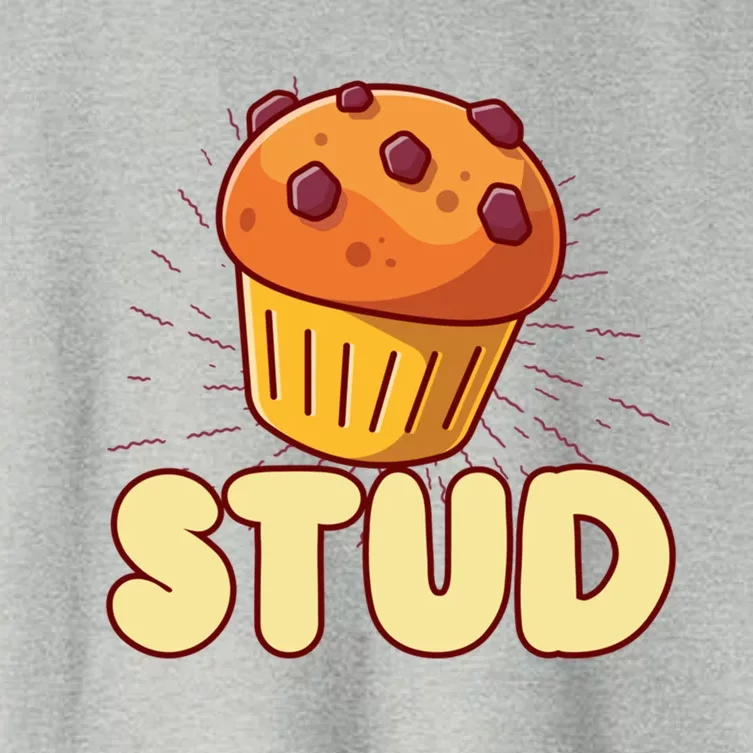 Stud Muffin Muffin Cake Baker Great Gift Women's Crop Top Tee