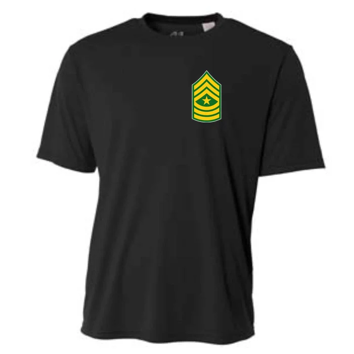 Sergeant Major Military Badge Cooling Performance Crew T-Shirt