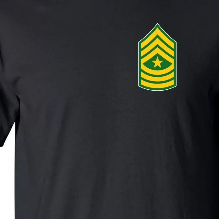 Sergeant Major Military Badge Tall T-Shirt