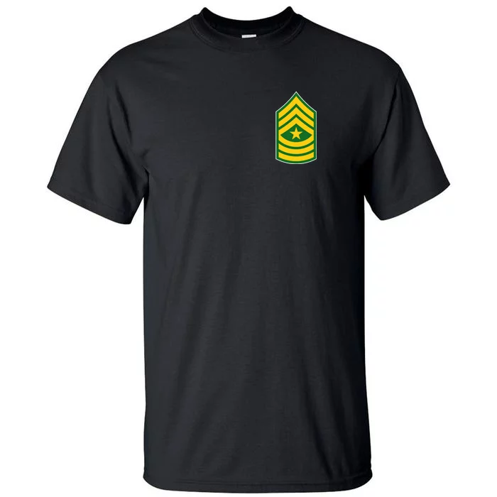 Sergeant Major Military Badge Tall T-Shirt