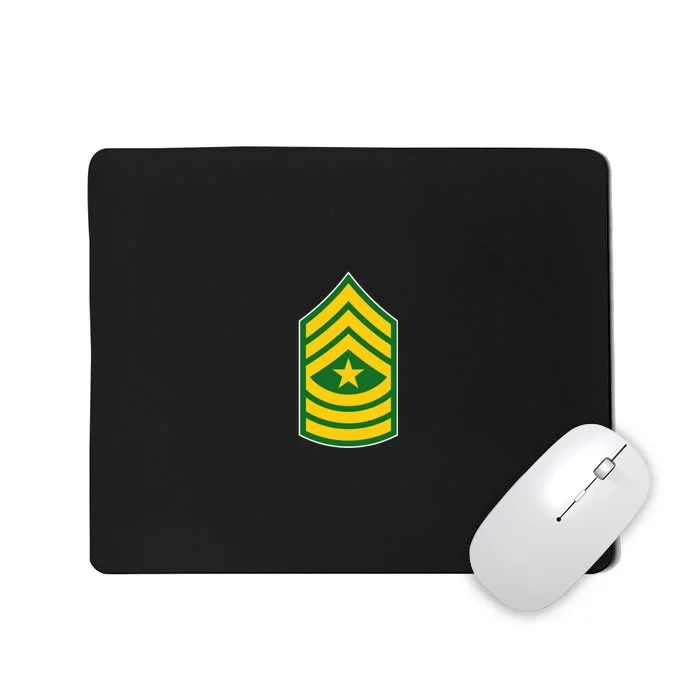 Sergeant Major Military Badge Mousepad