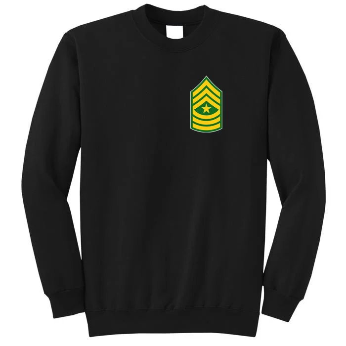 Sergeant Major Military Badge Tall Sweatshirt