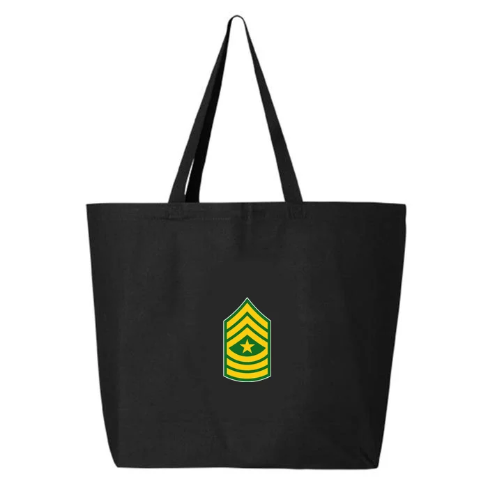 Sergeant Major Military Badge 25L Jumbo Tote