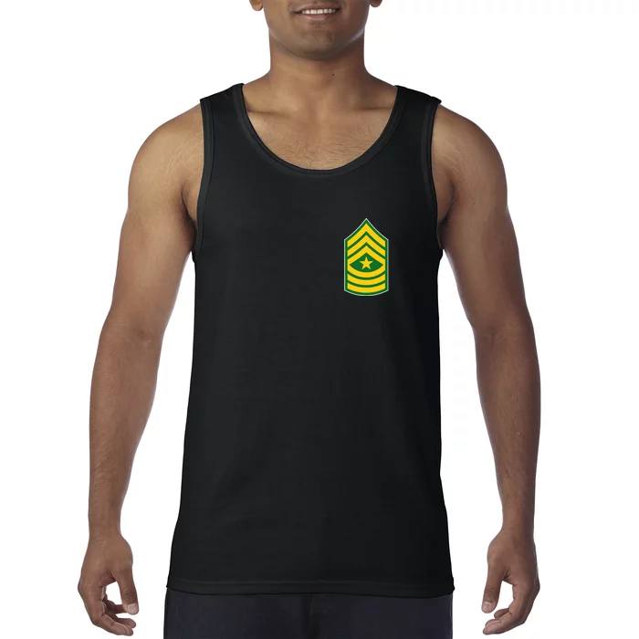 Sergeant Major Military Badge Tank Top